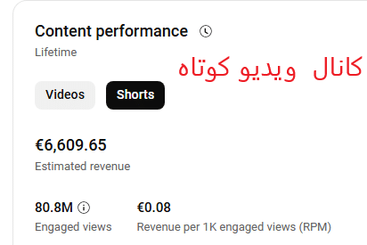 درآمد از یوتیوب نی نی سایت